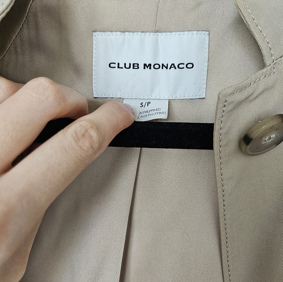 Club monao trench coat S - Picture 6 of 9